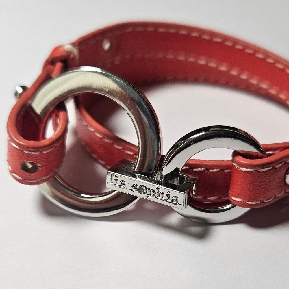 Orange Lia Sophia Wrap Bracelet
